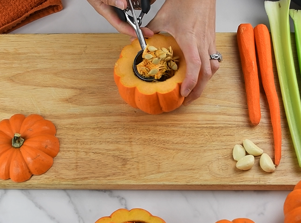 Stuffed Mini Pumpkins - Step 2